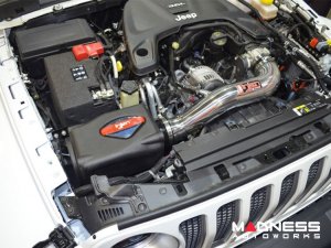 Jeep Wrangler JL Performance Air Intake System - 3.6L V6 - PowerFlow - Injen - Polished